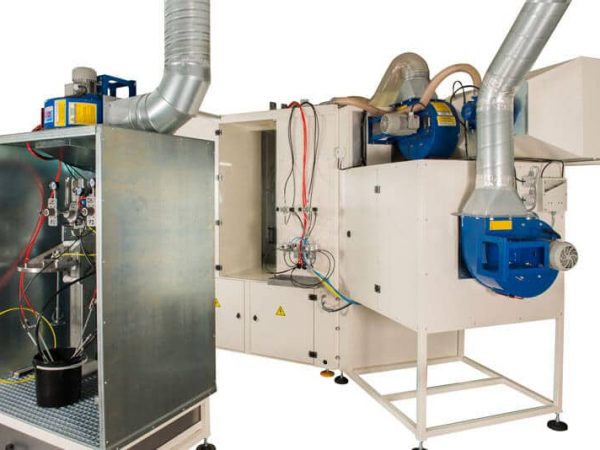 ROBOTERGESTEUERTE SPRITZLACKIERMASCHINE ATEX